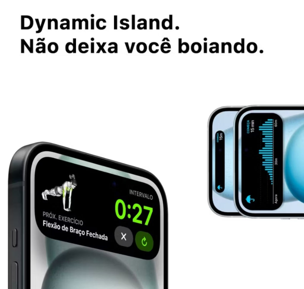 Iphone 15 128Gb/256Gb Revisado Desbloqueado com Nota Fiscal