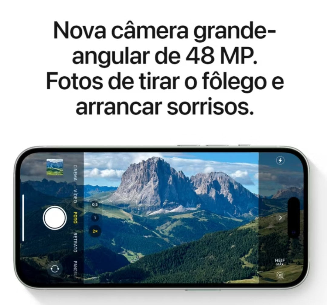 Iphone 15 128Gb/256Gb Revisado Desbloqueado com Nota Fiscal